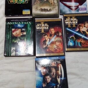 Star Wars DVD Set with Black and Gold Covers